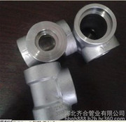 河北齐合管业 不锈钢法兰与三通产品高清细节图鉴